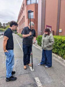 Cours de topographie avec un GNSS RTK