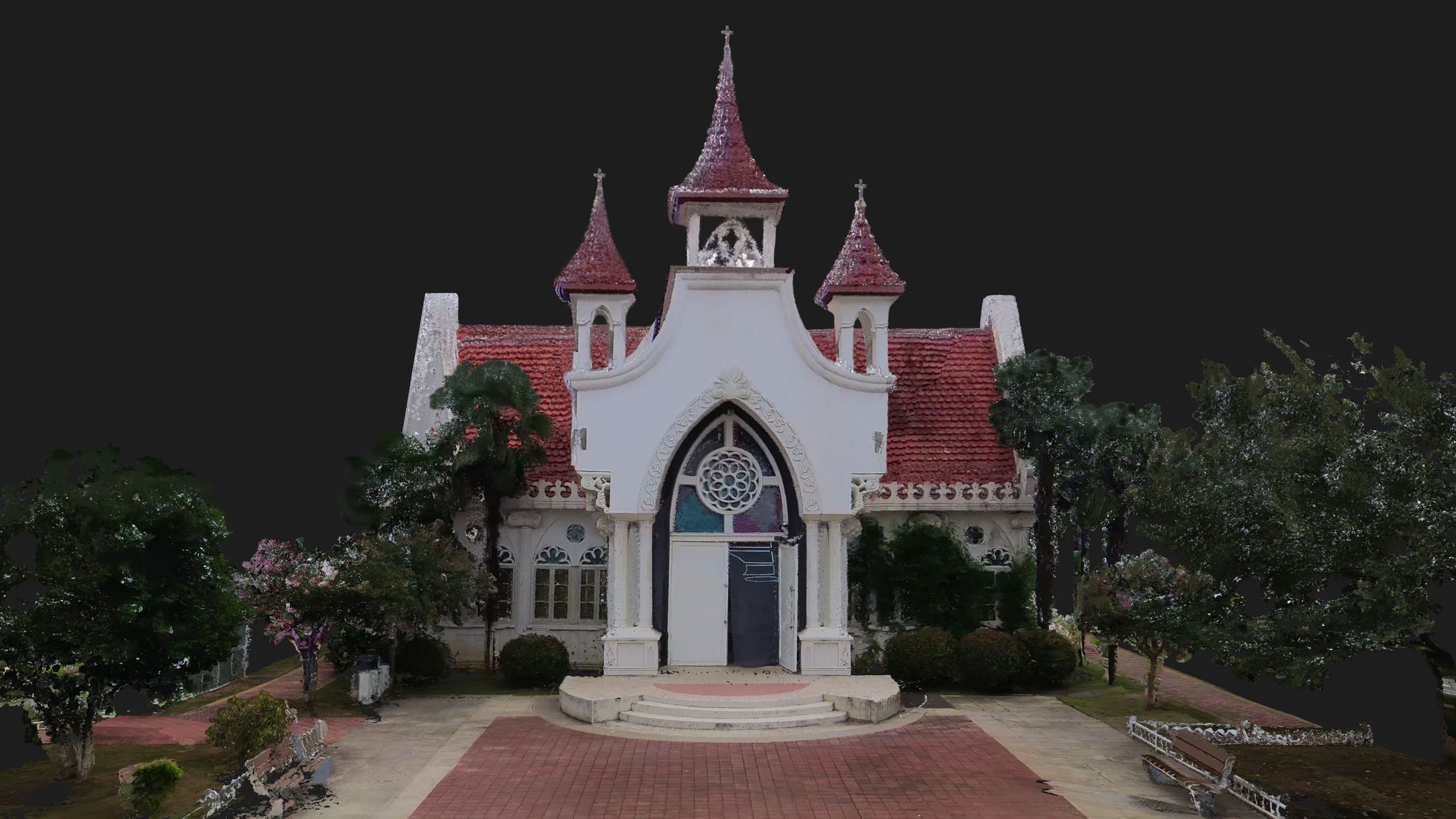 Chateau scanné au FJD Trion P2